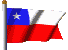 Bandera chilena.